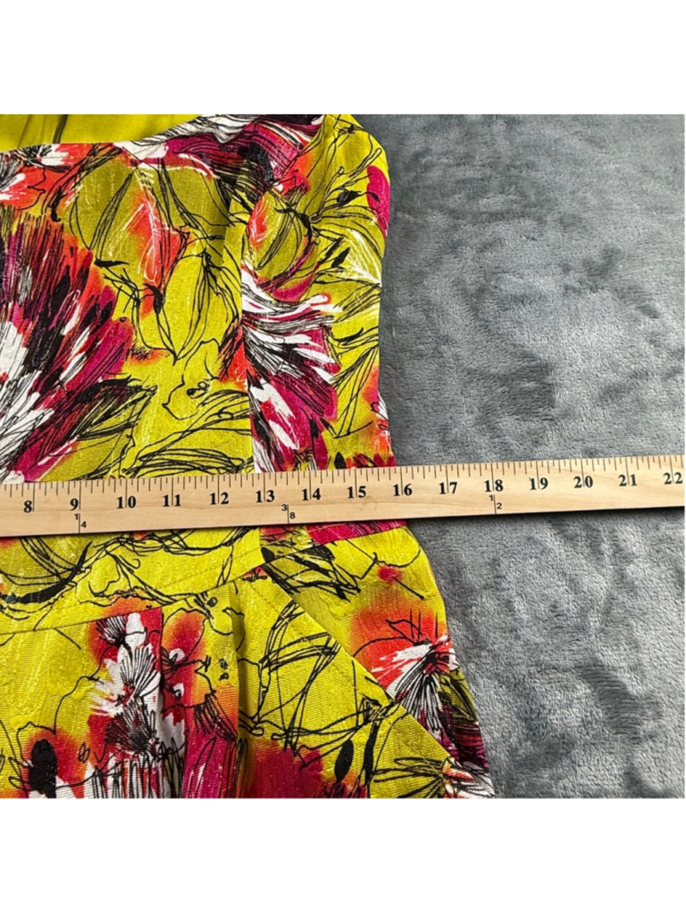 St John Dress 12 Silk Metallic Floral Sheath Luxury Resort Coastal Pink Yellow - Picture 11 of 16